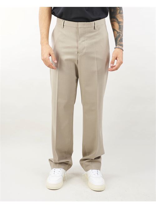 Pantalone in misto lana vergine con fondo ampio I'm Brian I'M BRIAN | Pantalone | PA3090152